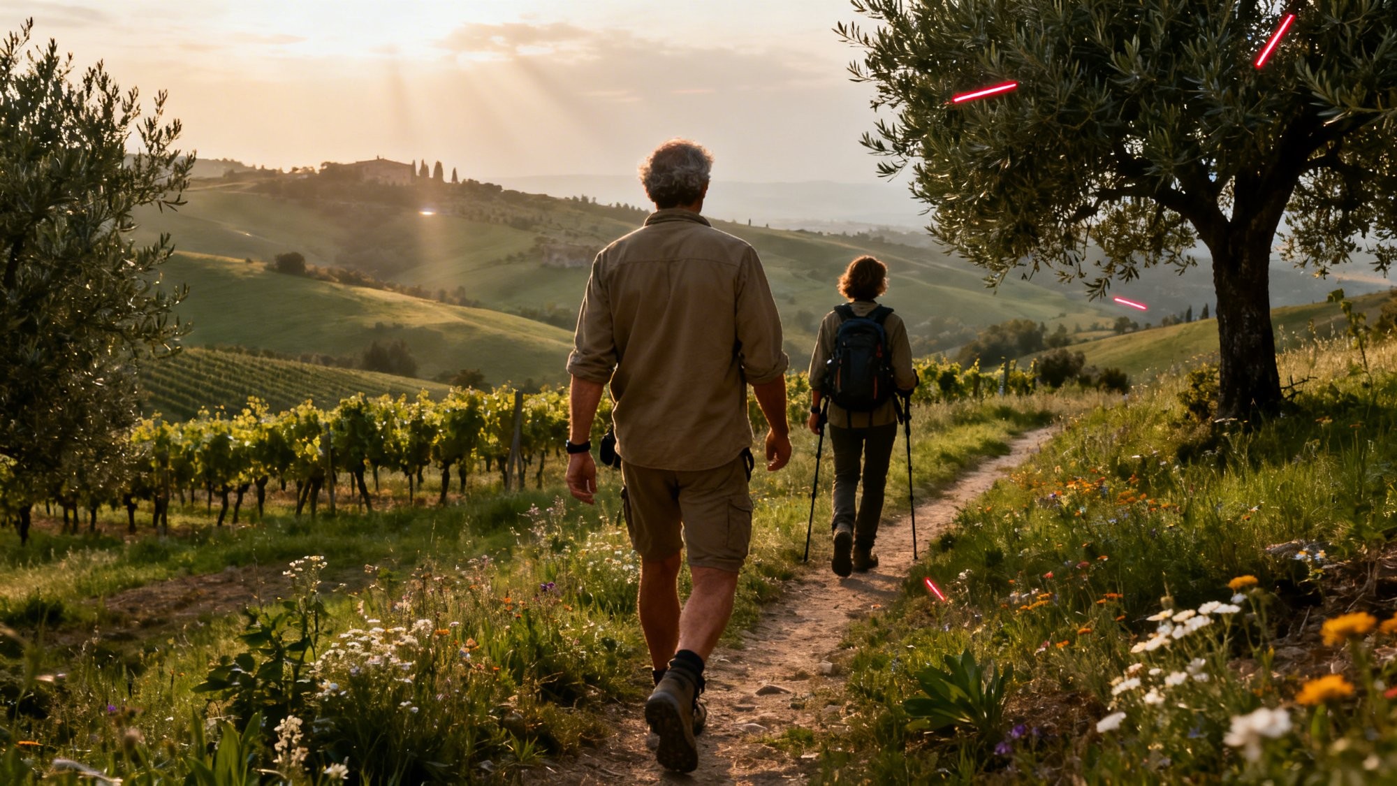 Trekking nella natura
